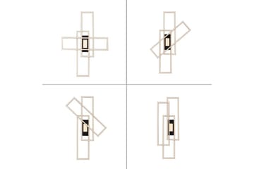 Taklampe Asmin - 69,4x6,8x99 cm - Belysning - Innendørsbelysning & Lamper - Taklampe - Takplafond