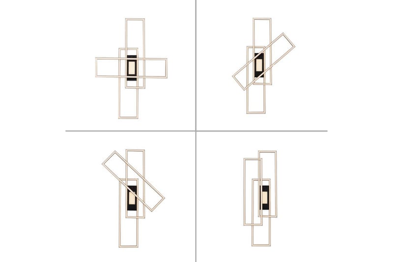 Taklampe Asmin - 69,4x6,8x99 cm - Belysning - Innendørsbelysning & Lamper - Taklampe - Takplafond