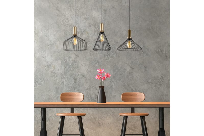 Taklampe Avenor svart / Antikk - Kobber/Svart - Belysning - Innendørsbelysning & Lamper - Taklampe - Kjøkkenlampe & taklampe kjøkken