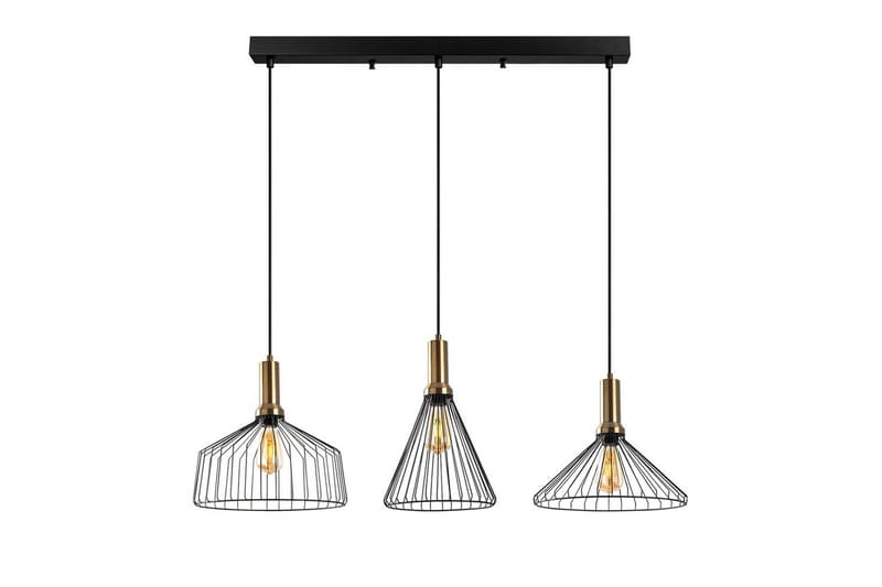 Taklampe Avenor svart / Antikk - Kobber/Svart - Belysning - Innendørsbelysning & Lamper - Taklampe - Kjøkkenlampe & taklampe kjøkken