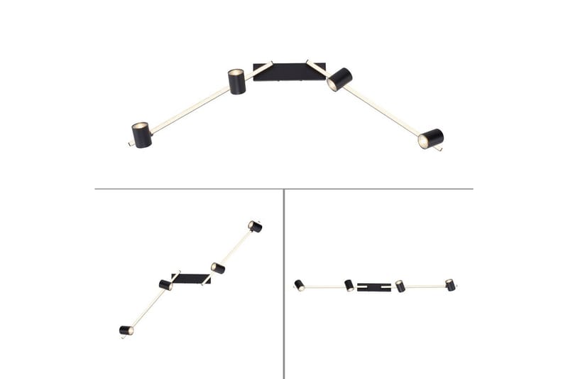 Taklampe Barik - 101x18x123 cm - Belysning - Innendørsbelysning & Lamper - Taklampe - Takplafond