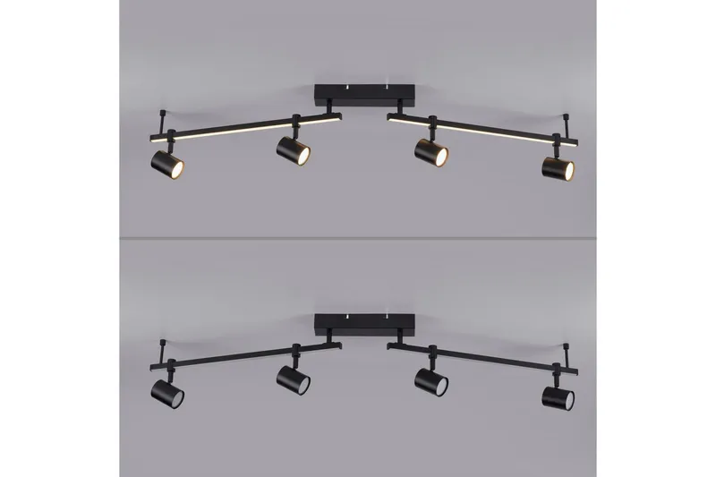 Taklampe Barik - 101x18x123 cm - Belysning - Innendørsbelysning & Lamper - Taklampe - Takplafond