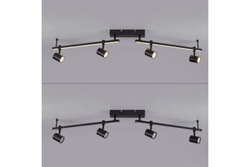 Taklampe Barik - 101x18x123 cm - Belysning - Innendørsbelysning & Lamper - Taklampe - Takplafond