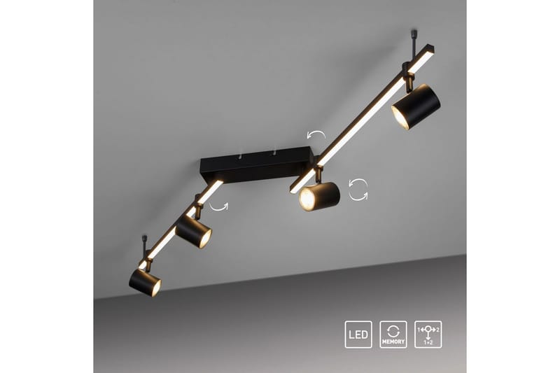 Taklampe Barik - 101x18x123 cm - Belysning - Innendørsbelysning & Lamper - Taklampe - Takplafond