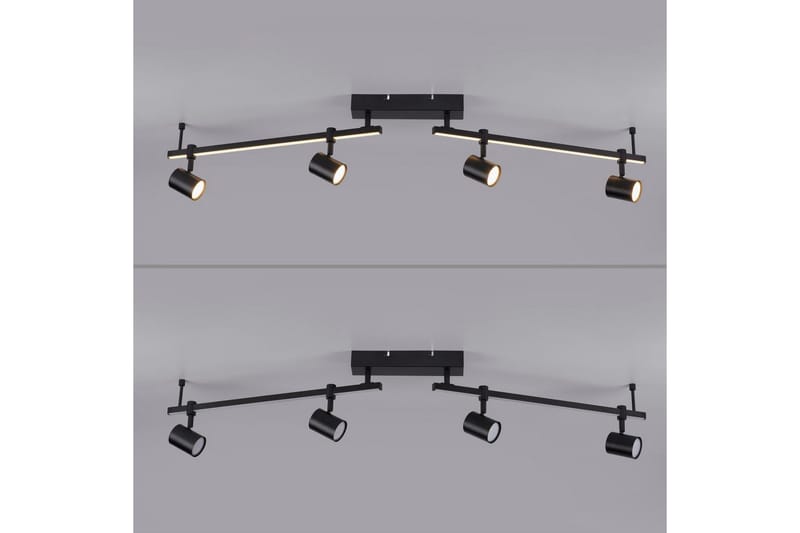 Taklampe Barik - 101x18x123 cm - Belysning - Innendørsbelysning & Lamper - Taklampe - Takplafond