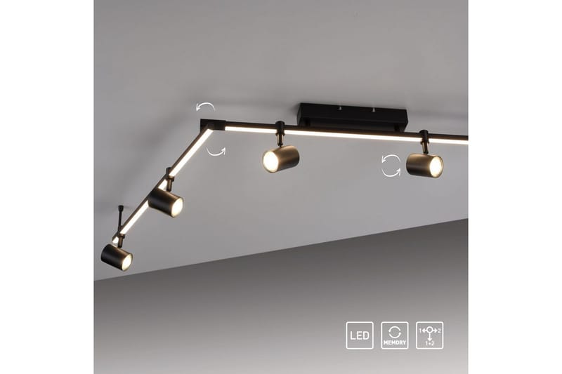 Taklampe Barik - 120x21x188 cm - Belysning - Innendørsbelysning & Lamper - Taklampe - Takplafond