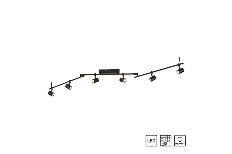 Taklampe Barik - 120x21x188 cm - Belysning - Innendørsbelysning & Lamper - Taklampe - Takplafond