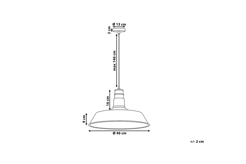 Taklampe Bayou 9 cm - Hvit - Taklampe soverom - Kjøkkenlampe & taklampe kjøkken - Lamper gang - Vinduslampe - Pendellamper & Hengelamper - Taklampe stue - Vinduslampe hengende - Taklampe
