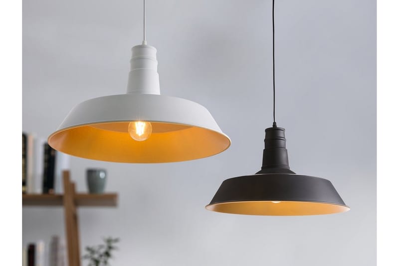 Taklampe Bayou 9 cm - Hvit - Taklampe soverom - Kjøkkenlampe & taklampe kjøkken - Lamper gang - Vinduslampe - Pendellamper & Hengelamper - Taklampe stue - Vinduslampe hengende - Taklampe