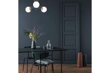 Taklampe Bhika Gull / Hvit - Gull / Hvit - Belysning - Innendørsbelysning & Lamper - Taklampe - Takplafond