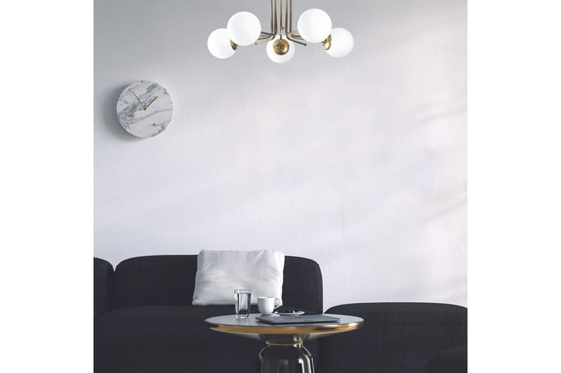 Taklampe Bhika Masafumie Fem Gull / Hvit - Gull/Hvit - Belysning - Innendørsbelysning & Lamper - Taklampe - Takplafond