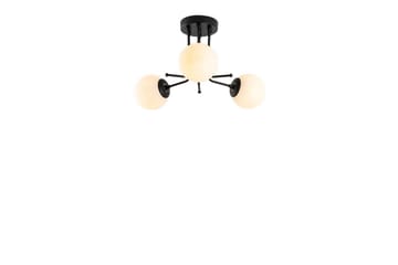 Taklampe Bhika Svart - Svart - Belysning - Innendørsbelysning & Lamper - Taklampe - Kjøkkenlampe & taklampe kjøkken