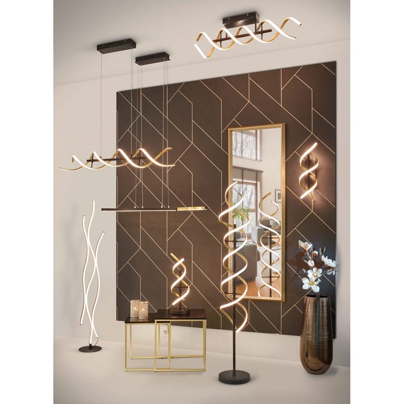 Taklampe Blaze - Matt messing - Belysning - Innendørsbelysning & Lamper - Taklampe - Takplafond