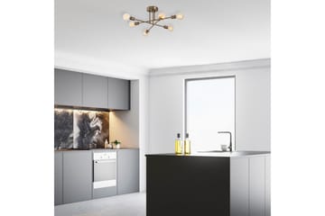 Taklampe Blomst Kobber - Gull - Belysning - Innendørsbelysning & Lamper - Taklampe - Takplafond