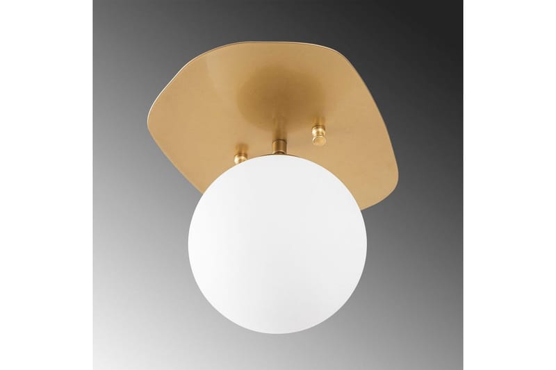 Taklampe Brønn (20 x 25 x 25 cm) Gull - Gull - Belysning - Innendørsbelysning & Lamper - Taklampe - Takplafond