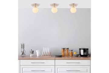 Taklampe Brønn (20 x 25 x 25 cm) Gull - Gull - Belysning - Innendørsbelysning & Lamper - Taklampe - Takplafond