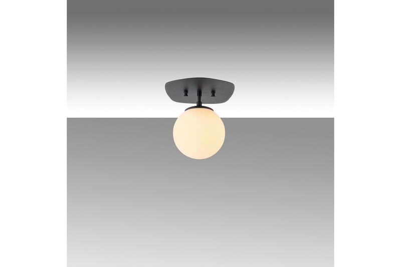 Taklampe Brønn (20 x 25 x 25 cm) Svart / Gul - Svart / Gul - Belysning - Innendørsbelysning & Lamper - Taklampe - Takplafond