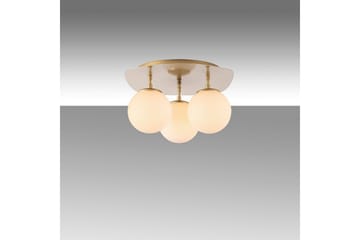 Taklampe Brønn Trippel Gull - Gull - Belysning - Innendørsbelysning & Lamper - Taklampe - Takplafond