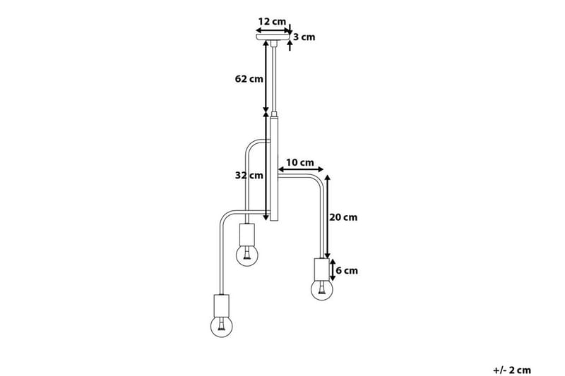 Taklampe Buet 12 cm - Kobber - Taklampe soverom - Kjøkkenlampe & taklampe kjøkken - Lamper gang - Vinduslampe - Pendellamper & Hengelamper - Taklampe stue - Vinduslampe hengende - Taklampe