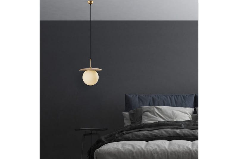 Taklampe Cartin Gull - Gul - Belysning - Innendørsbelysning & Lamper - Taklampe - Kjøkkenlampe & taklampe kjøkken