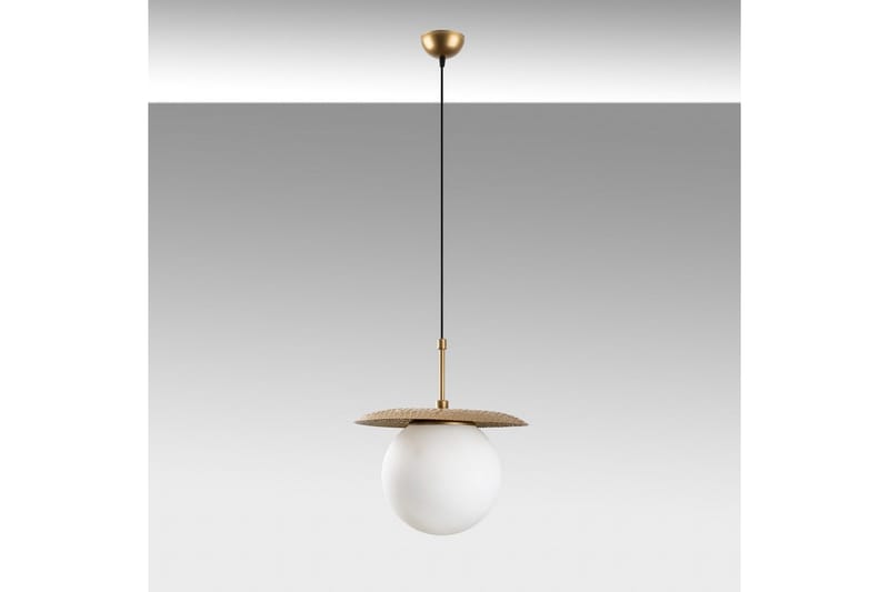 Taklampe Cartin Gull - Gul - Belysning - Innendørsbelysning & Lamper - Taklampe - Kjøkkenlampe & taklampe kjøkken