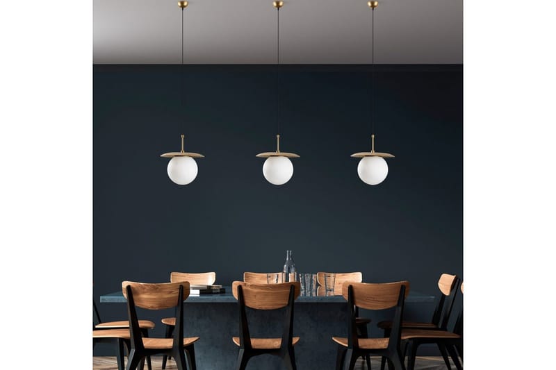 Taklampe Cartin Gull - Gul - Belysning - Innendørsbelysning & Lamper - Taklampe - Kjøkkenlampe & taklampe kjøkken