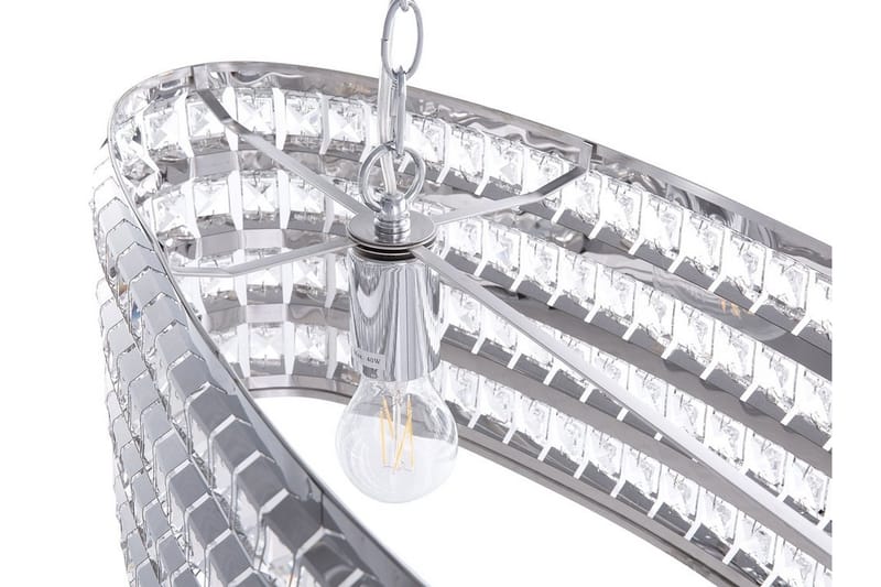 Taklampe Cavone 31 cm - Sølv - Taklampe soverom - Kjøkkenlampe & taklampe kjøkken - Lamper gang - Vinduslampe - Pendellamper & Hengelamper - Taklampe stue - Vinduslampe hengende - Taklampe