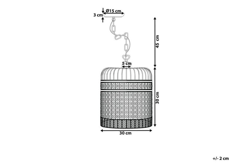 Taklampe Celon 30 cm - Svart - Taklampe soverom - Kjøkkenlampe & taklampe kjøkken - Lamper gang - Vinduslampe - Pendellamper & Hengelamper - Taklampe stue - Vinduslampe hengende - Taklampe