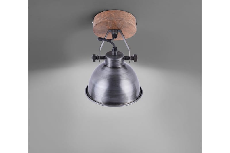 Taklampe Coapa 15x16 cm - Grå / Natur - Taklampe soverom - Kjøkkenlampe & taklampe kjøkken - Lamper gang - Vinduslampe - Pendellamper & Hengelamper - Taklampe stue - Vinduslampe hengende - Taklampe