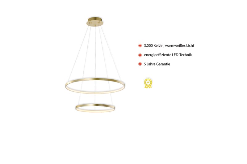 Taklampe Cofradia 50x50 cm - Gull - Taklampe soverom - Kjøkkenlampe & taklampe kjøkken - Lamper gang - Vinduslampe - Pendellamper & Hengelamper - Taklampe stue - Vinduslampe hengende - Taklampe