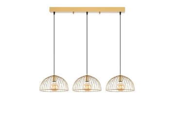 Taklampe Corva Skinnende Gull Horisontal base - Horisontal base - Belysning - Innendørsbelysning & Lamper - Taklampe - Kjøkkenlampe & taklampe kjøkken