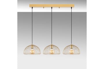 Taklampe Corva Skinnende Gull Horisontal base - Horisontal base - Belysning - Innendørsbelysning & Lamper - Taklampe - Kjøkkenlampe & taklampe kjøkken