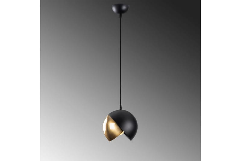 Taklampe Dalenor Svart / Gull Enkeltkontakt - Enkeltkontakt - Belysning - Innendørsbelysning & Lamper - Taklampe - Kjøkkenlampe & taklampe kjøkken