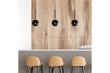 Taklampe Darna Svart - Svart - Belysning - Innendørsbelysning & Lamper - Taklampe - Kjøkkenlampe & taklampe kjøkken