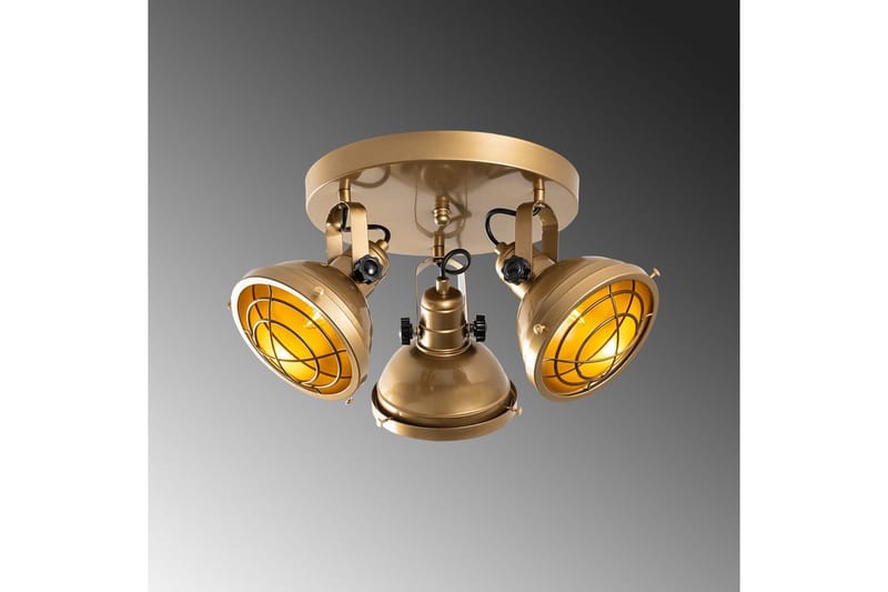 Taklampe Desten Gull - Gull - Belysning - Innendørsbelysning & Lamper - Taklampe - Takplafond