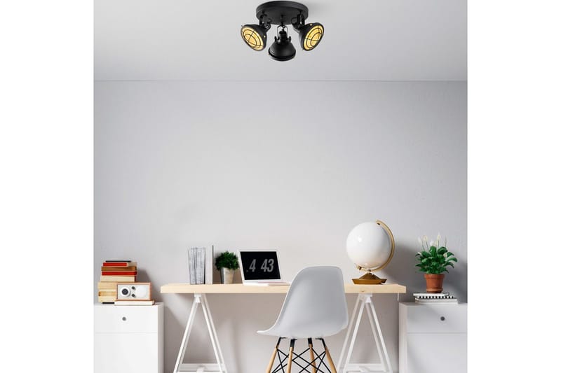 Taklampe Desten Svart - Svart - Belysning - Innendørsbelysning & Lamper - Taklampe - Takplafond