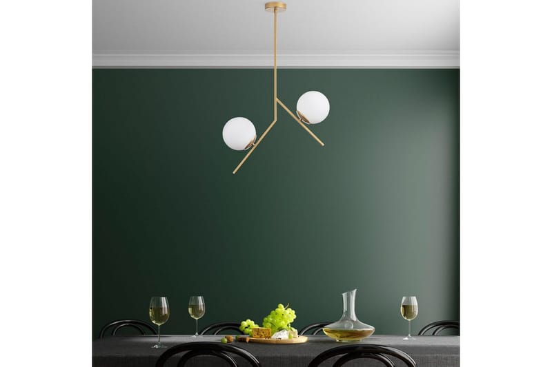 Taklampe Dolcer Dasinara Gull - Gull - Belysning - Innendørsbelysning & Lamper - Taklampe - Kjøkkenlampe & taklampe kjøkken