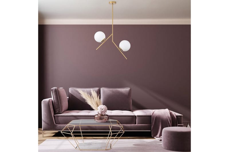 Taklampe Dolcer Dasinara Gull - Gull - Belysning - Innendørsbelysning & Lamper - Taklampe - Kjøkkenlampe & taklampe kjøkken