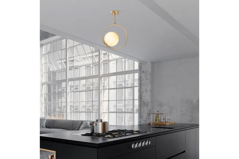 Taklampe Dolcer Gull - Gull - Belysning - Innendørsbelysning & Lamper - Taklampe - Kjøkkenlampe & taklampe kjøkken