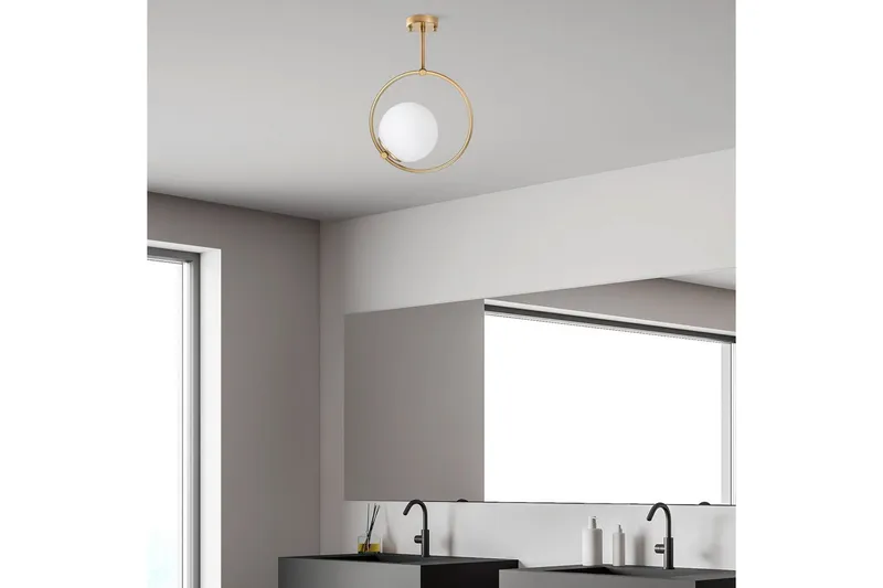 Taklampe Dolcer Gull - Gull - Belysning - Innendørsbelysning & Lamper - Taklampe - Kjøkkenlampe & taklampe kjøkken