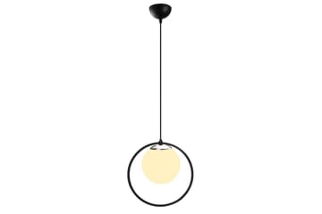 Taklampe Dolcer Svart / Hvit - Svart / Hvit - Belysning - Innendørsbelysning & Lamper - Taklampe - Kjøkkenlampe & taklampe kjøkken