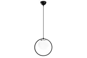 Taklampe Dolcer Svart / Hvit - Svart / Hvit - Belysning - Innendørsbelysning & Lamper - Taklampe - Kjøkkenlampe & taklampe kjøkken