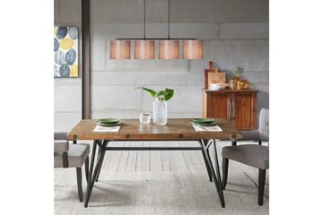 Taklampe Donria Svart / Brun - Brun/Svart - Belysning - Innendørsbelysning & Lamper - Taklampe - Kjøkkenlampe & taklampe kjøkken