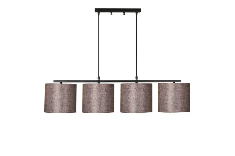 Taklampe Donria Svart / Brun, Brun/Svart