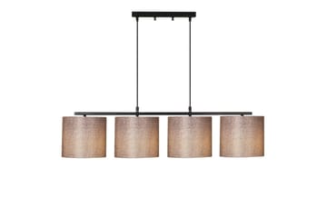 Taklampe Donria Svart / Brun - Brun/Svart - Belysning - Innendørsbelysning & Lamper - Taklampe - Kjøkkenlampe & taklampe kjøkken