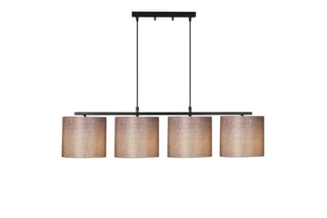 Taklampe Donria Svart / Brun - Brun/Svart - Belysning - Innendørsbelysning & Lamper - Taklampe - Kjøkkenlampe & taklampe kjøkken