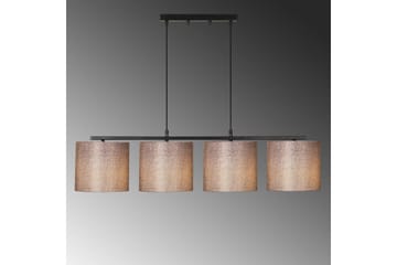 Taklampe Donria Svart / Brun - Brun/Svart - Belysning - Innendørsbelysning & Lamper - Taklampe - Kjøkkenlampe & taklampe kjøkken