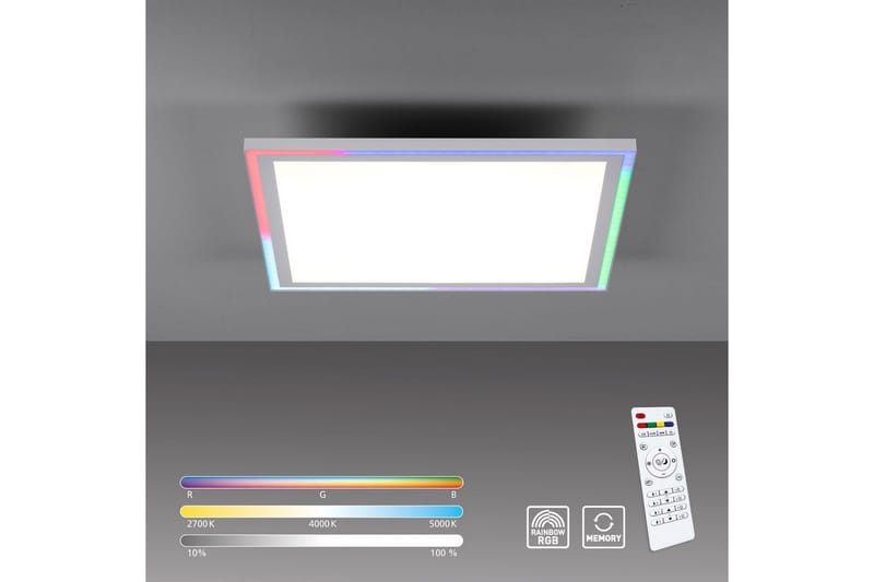 Taklampe Edging - 40x5,2x40 cm - Belysning - Innendørsbelysning & Lamper - Taklampe - Takplafond