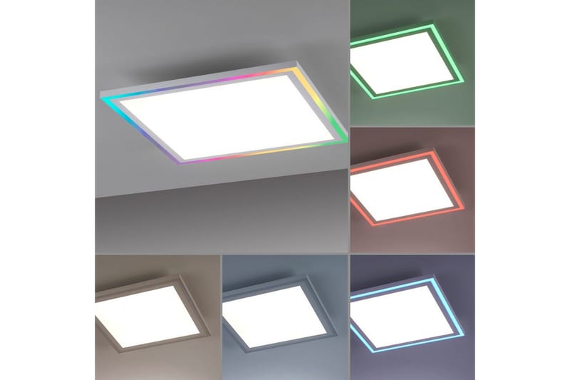 Taklampe Edging - 40x5,2x40 cm - Belysning - Innendørsbelysning & Lamper - Taklampe - Takplafond