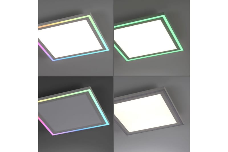 Taklampe Edging - 40x5,2x40 cm - Belysning - Innendørsbelysning & Lamper - Taklampe - Takplafond